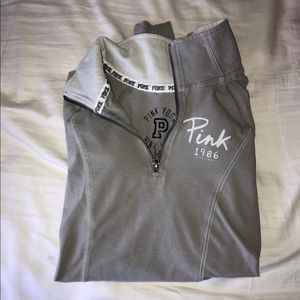 Pink Yoga Quarter Zip